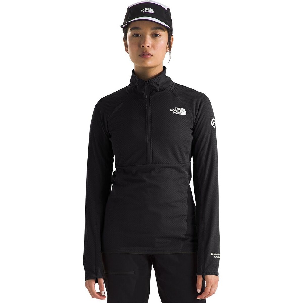 The North Face Summit Series Futurelight 1/4 Zip Pullover Black Womens Small